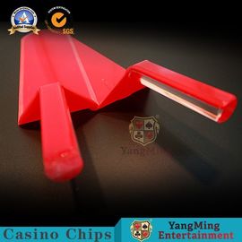 ซื้อ อุปกรณ์เสริมเกมคาสิโนคลาสสิคสีแดงบัตรเล่นโป๊กเกอร์พายสำหรับการพนันตาราง การผลิตออนไลน์