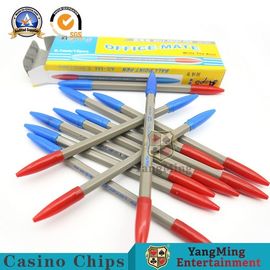 ซื้อ ขนาด 170 มม. Baccarat Gambling Systems ปากกาลูกลื่นแดงและน้ำเงิน การผลิตออนไลน์