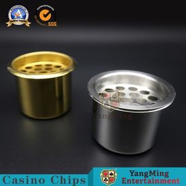 ซื้อ คาสิโนอุตสาหกรรมอุปกรณ์เกมสแตนเลสที่กำหนดเองสีเงินที่เขี่ยบุหรี่ตารางการพนันทุ่มเทผู้ถือน้ำ การผลิตออนไลน์
