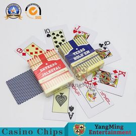 ซื้อ Texas Hold 'Em เกมไพ่คาสิโนแบบพีวีซีไพ่โป๊กเกอร์แบบดั้งเดิมเกมกระดานโปลิชที่น่าเบื่อ การผลิตออนไลน์