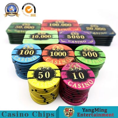 ซื้อ 760 ชุดชิป Texas Black Jack Bronzing Chip สองชั้น Acrylic Anti-Counterfeit Chip Spot Support การปรับแต่ง การผลิตออนไลน์