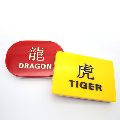ซื้อ พลาสติกอะคริลิคใสสูงกำหนดเองบาคาร่า Dragon Tiger ตัวแทนจำหน่ายแผ่นตำแหน่งแกะสลักฟรีค่านายหน้า การผลิตออนไลน์