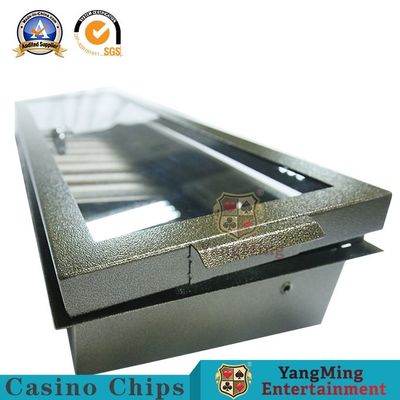 ซื้อ ถาดชิปคาสิโนทองแดง Electroplated ชั้นเดียวพร้อมล็อคเดี่ยว การผลิตออนไลน์