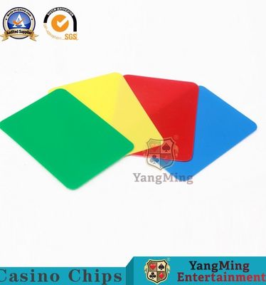 ซื้อ จุดสีกันน้ำพีวีซีพลาสติกการ์ดชิ้นโต๊ะโป๊กเกอร์ 90x65 มม การผลิตออนไลน์