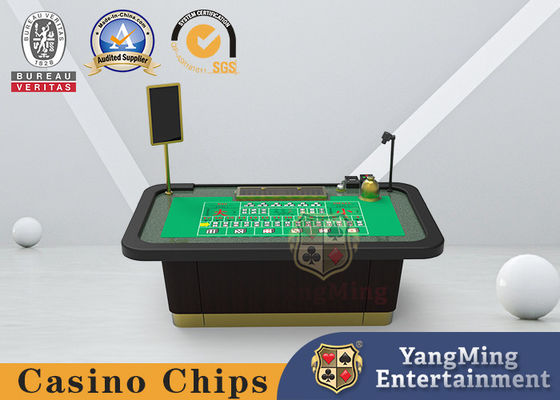 ซื้อ PU Leather Handrail Electric Professional Poker Table พร้อมบอร์ดกันไฟ การผลิตออนไลน์