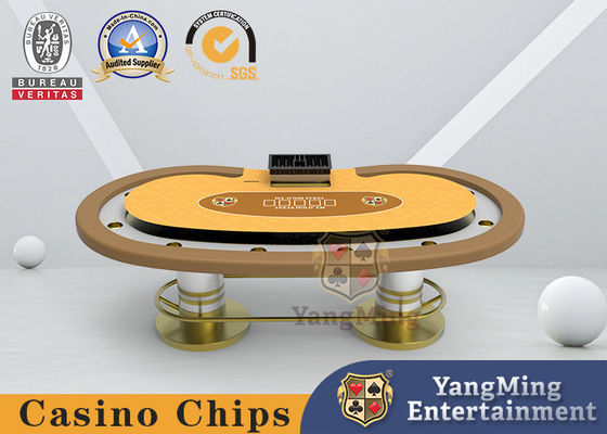 ซื้อ Pea Shaped Texas Oval Casino เกมโต๊ะหมากรุก 304 สแตนเลส การผลิตออนไลน์