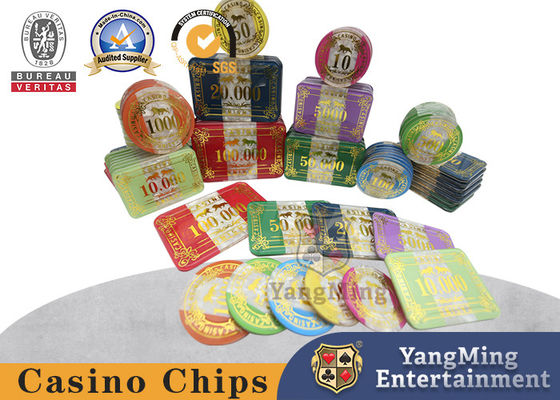 ซื้อ เกม Holdem 760pcs 10g Blackjack Chip พร้อมความปลอดภัยสูง การผลิตออนไลน์