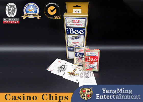 ซื้อ 310gsm Original Pack Blackcore 92 Casino Playing Cards โลโก้การปรับแต่ง การผลิตออนไลน์