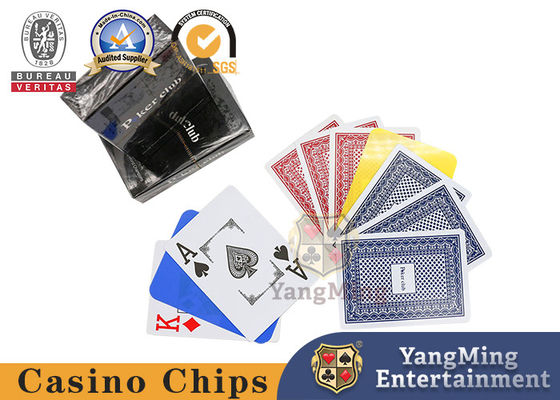 ซื้อ พลาสติก PVC การ์ดเล่นขนาดใหญ่ พิมพ์ 33 การ์ด กล่องดําสําหรับเกม Texas Hold'Em การผลิตออนไลน์