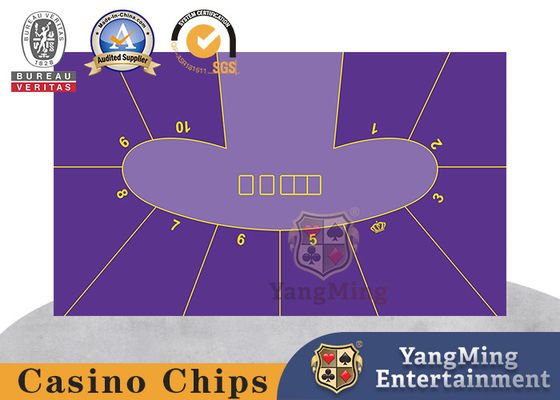 ซื้อ Pea Shape Two Color 10 คน Texas Holdem Poker เค้าโครงตารางคาสิโน การผลิตออนไลน์