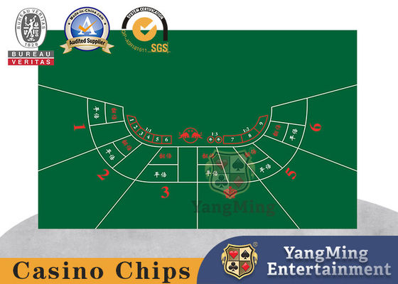 ซื้อ Texas Holdem Niuniu 5 ผู้เล่นเฉพาะคาสิโน Felt Table Covers การผลิตออนไลน์