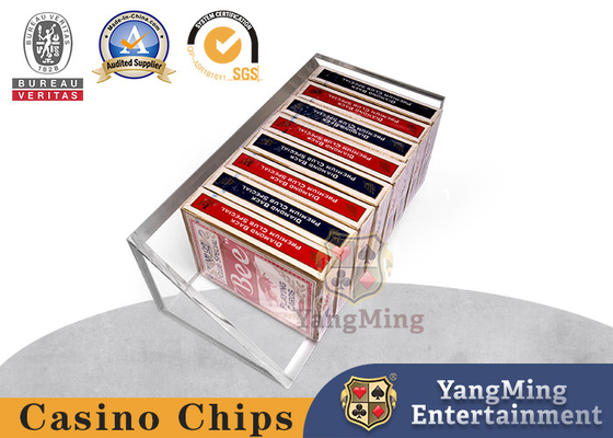 ซื้อ 6 สำรับคริลิคเต็มโปแลนด์คาสิโนทิ้งที่ใส่สำหรับ Blackjack การผลิตออนไลน์