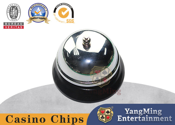 ซื้อ อุปกรณ์เสริมโต๊ะโป๊กเกอร์ Big Call Bells, Chrome Finsh, การก่อสร้างด้วยโลหะสร้างเสียงเตือนที่ดังชัดเจน การผลิตออนไลน์