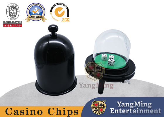 ซื้อ Macau Club ปรับแต่งพิเศษ Matte Black Stainless Steel Metal Manual กด Dice Cup การผลิตออนไลน์
