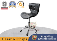 Stainless Steel Lifting And Rotating Texas Poker Dealer Chair