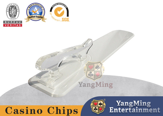 ซื้อ Baccarat Texas Handle Acrylic Solitaire Poker Table Card คาสิโน Rake การผลิตออนไลน์