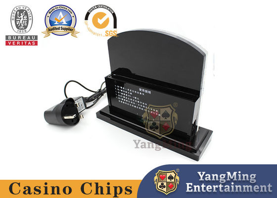 ABS Dragon Tiger Limit Sign และ Poker Table Limited Red Card Casino Poker Table Game LED เดิมพันอิเล็กทรอนิกส์