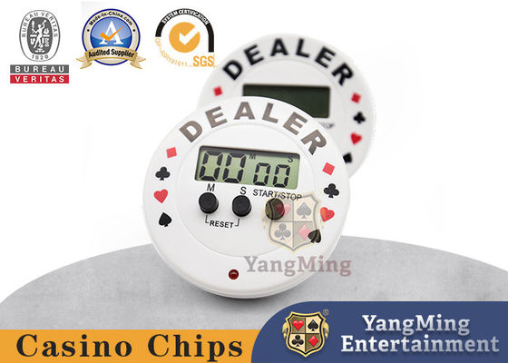 อุปกรณ์เสริมเกม ไทม์พิเศษ เกมโป๊กเกอร์เท็กซัส โฮลด์เอ็ม เกมกลม dealer Countdown Timer