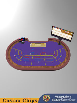 ผลิตภัณฑ์ใหม่ สําหรับขาย ชิปสมาร์ท โต๊ะโป๊กเกอร์ Baccarat RFID โต๊ะโป๊กเกอร์