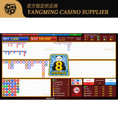 3 ใน 1 เกมรวมกับ Baccarat ระบบซอฟต์แวร์ เกมโต๊ะโป๊กเกอร์สด