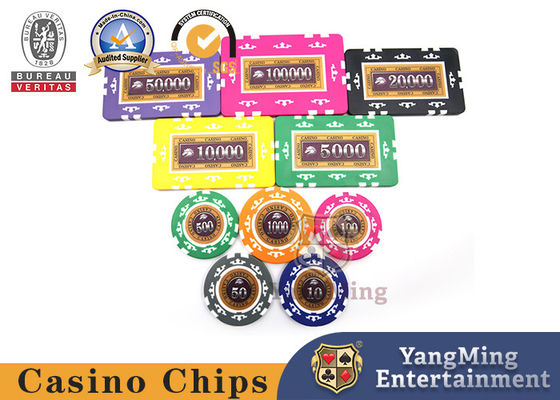 Wholesale U.S. ABS Eight Crown Patch Paper Code Set คาสิโน เกมบันเทิง จิปโต๊ะ