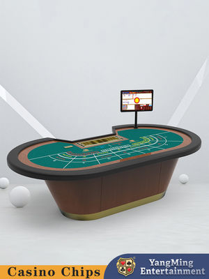 ขายร้อน 8 คน โป๊กเกอร์คลาสสิกโต๊ะ Baccarat คาสิโน เกมบันเทิง โป๊กเกอร์โต๊ะ