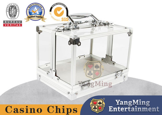 อลูมิเนียม 600 Yard Locking Chip Case คาสิโน คลับเกมส์สนุก โต๊ะเกมส์