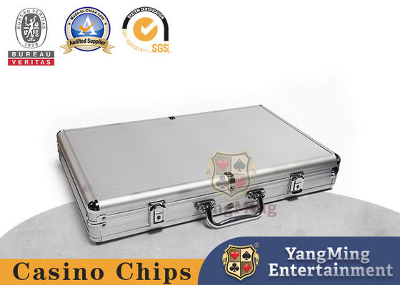 600 ชิ้นทรงกลม RFID ชิปโป๊กเกอร์กรณี 11.5 กรัมดินเซรามิกแบบพกพาชิปการพนันชุด C Arrier จับและล็อค