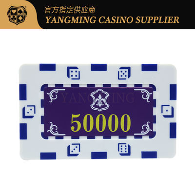 ชุดชิปโป๊กเกอร์คาสิโน Texas BlackJack Clay ขนาด 11.5 กรัมพร้อมเครื่องหมาย UV และกล่อง