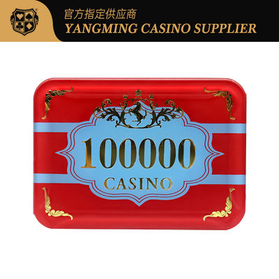 สูงสุด กันน้ํา บาคาร่า 760 ชิป เซ็ต 2 ชั้น แอคริลิก โป๊กเกอร์ เกมส์ Tokens Collection