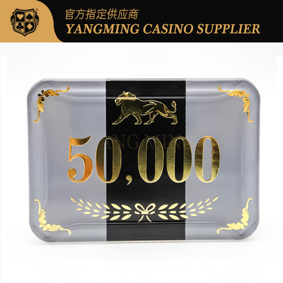 ชุดชิปโป๊กเกอร์ YANGMING RFID 760 ชิ้น ชิปคาสิโนอะคริลิกพร้อมกล่อง