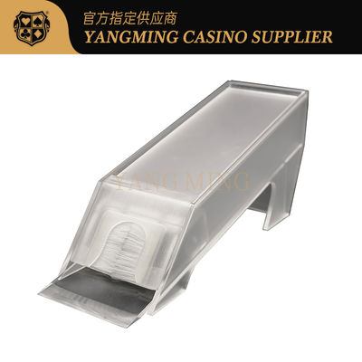 8 Sets Of Acrylic Casino Poker Dealers Frosted Design Can Be Customized For Casino Game