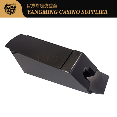 Gambling Hotsale Black 1 - 8 Deck คาสิโนคาสิโนโป๊กเกอร์มืออาชีพผู้ถือบัตรจัดการรองเท้า