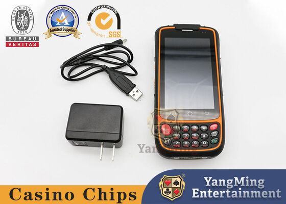 เครื่องสแกนบาร์โค้ดหน้าจอสัมผัสมือถือ Mhz13.56 4G WiFi บลูทู ธ Android พร้อมซิมการ์ด NFC เครื่องอ่าน RFID นักสะสม