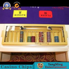 โรงงานเดิม Custom Gambling 8-10 Player Layout Print Baccarat Texas โลโก้โต๊ะโป๊กเกอร์ ที่กําหนดเอง