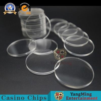 40mm Diameter Casino Game Ceramic Plastic Sheet Acrylic Plastic