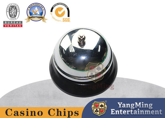Chrome Finsh การก่อสร้างโลหะ Loud Clear Casino Poker โต๊ะโทร Ring